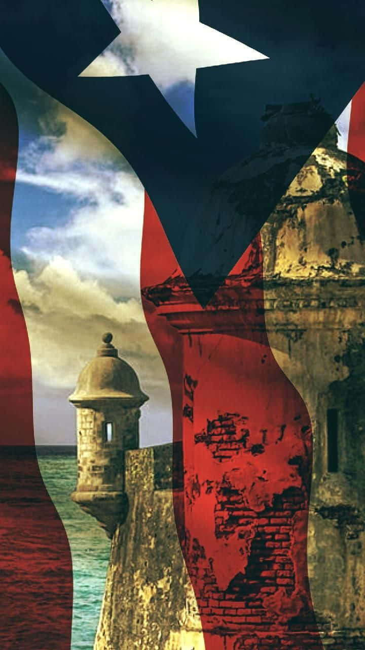 Puerto Rican, Puerto Rican flag, red white and blue, HD Phone Wallpaper