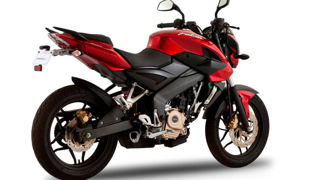 Pulsar Rs200, bright red, black, SD Desktop Wallpaper