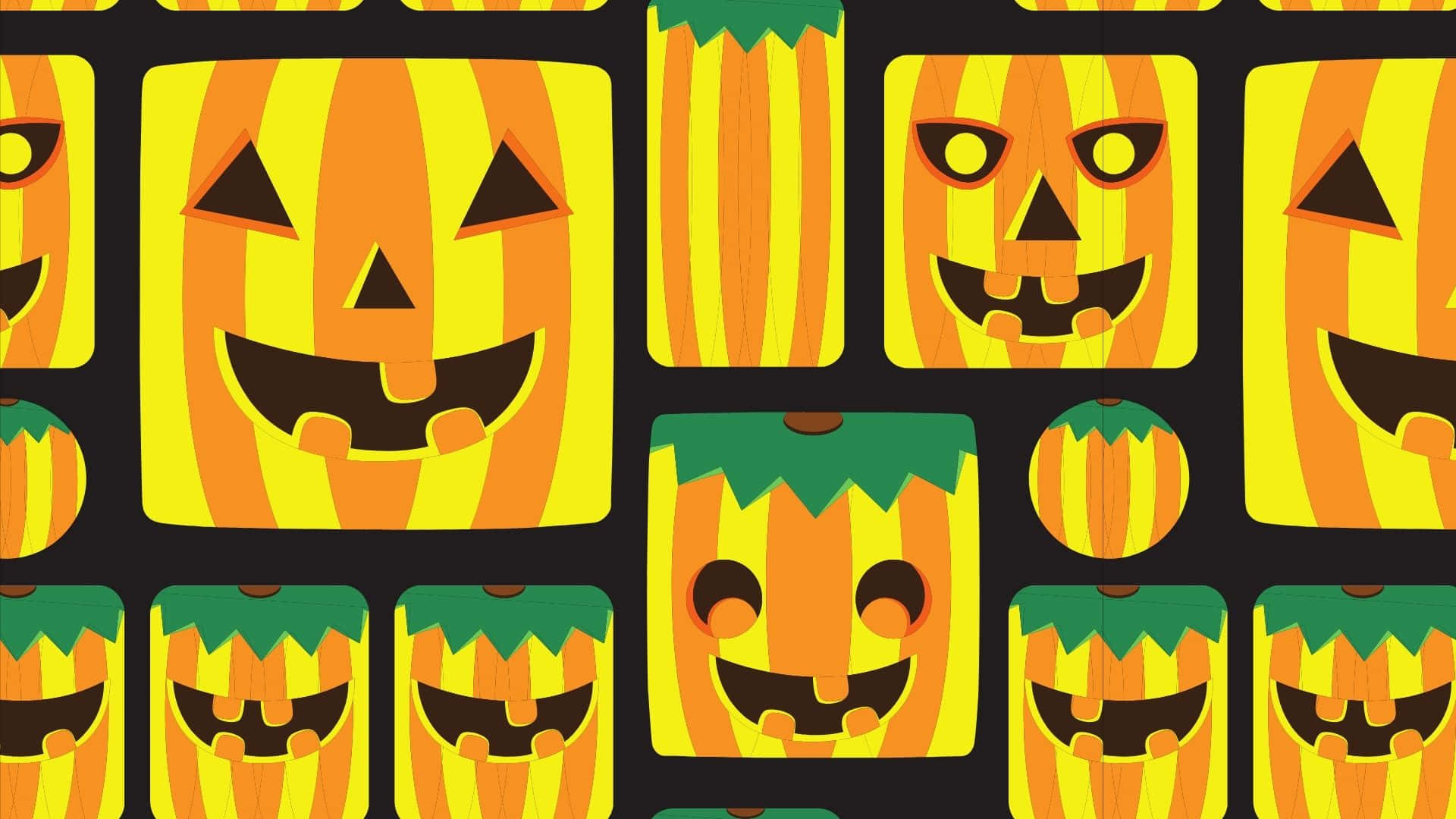 cute pumpkin, 1920 x 1080 wallpaper, Adorable Smiling Pumpkin, Full HD Desktop Wallpaper