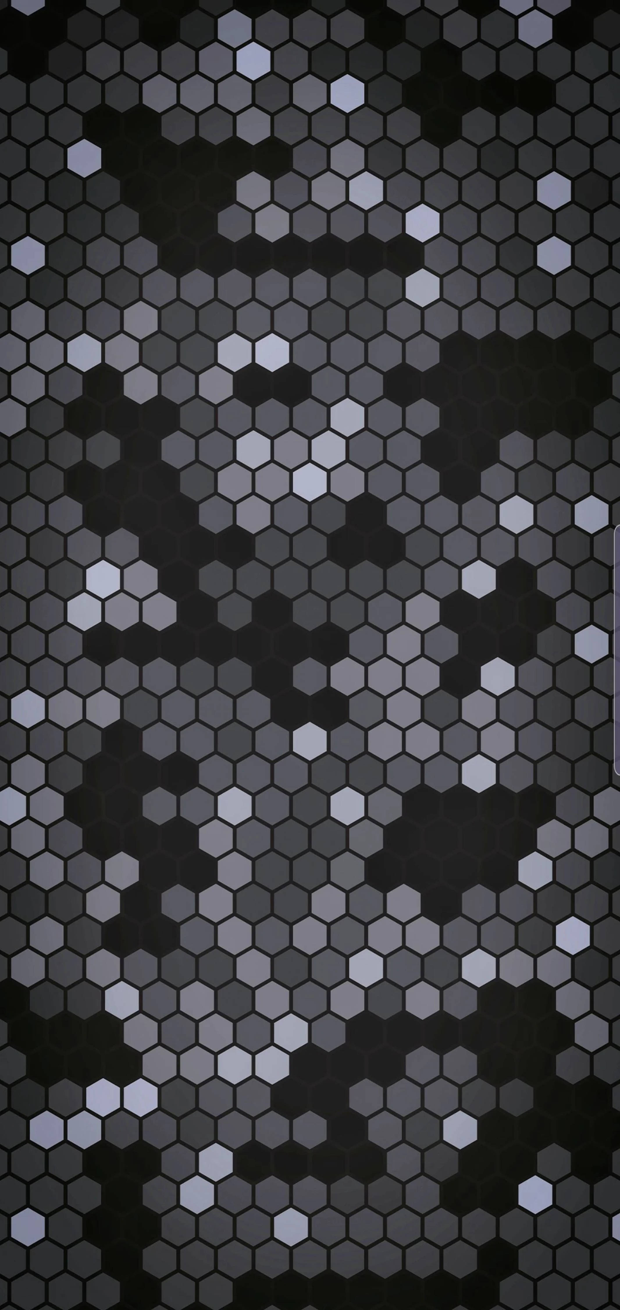 polygon patterns, hexagons, gray, 4K Phone Wallpaper