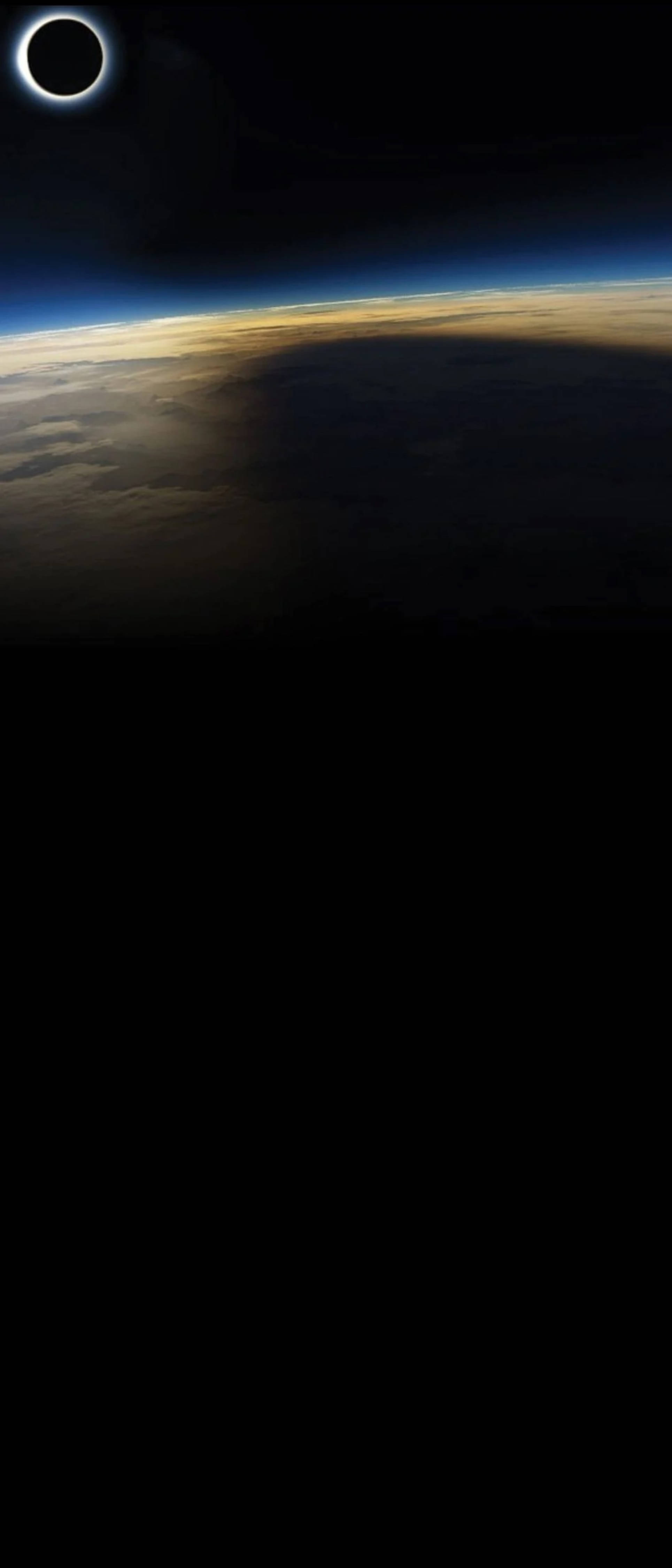 Dark Earth, Punch Hole 4K, solar eclipse, 4K Phone Wallpaper