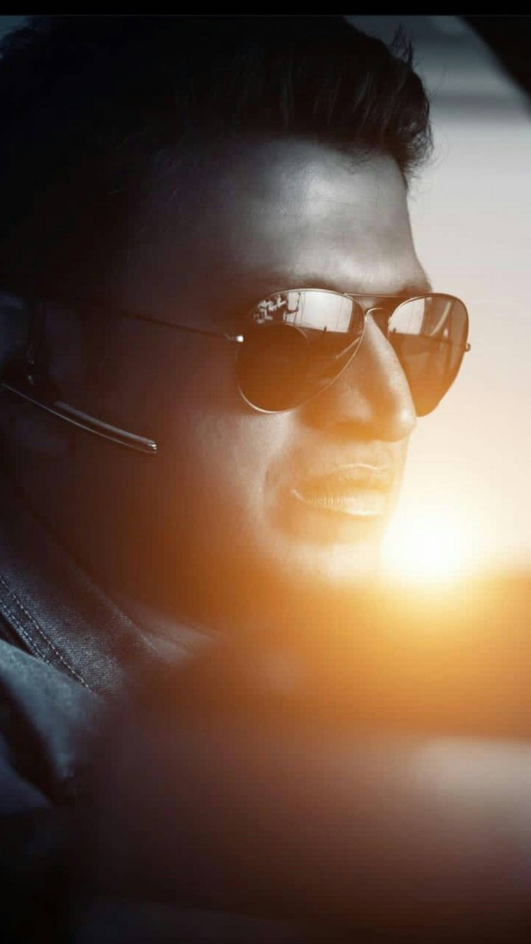 Puneeth Rajkumar, aviator sunglasses, headset, Full HD Phone Wallpaper
