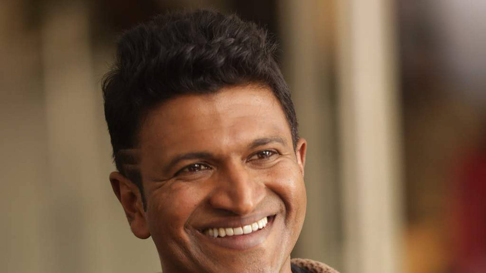 Puneeth Rajkumar, tears of joy, close-up portrait, Full HD Desktop Wallpaper
