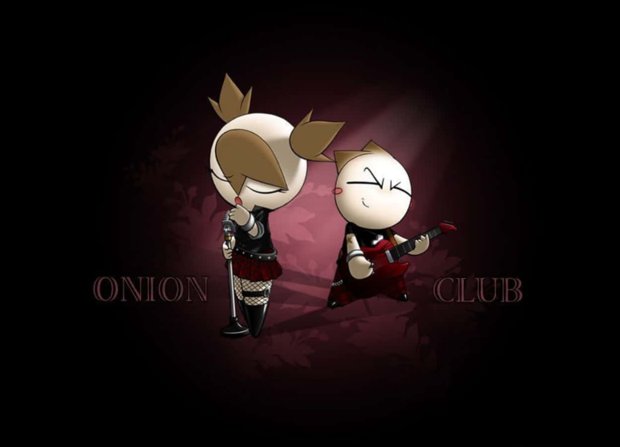 onion club, sakura sakura, chibi anime characters, SD Desktop Wallpaper