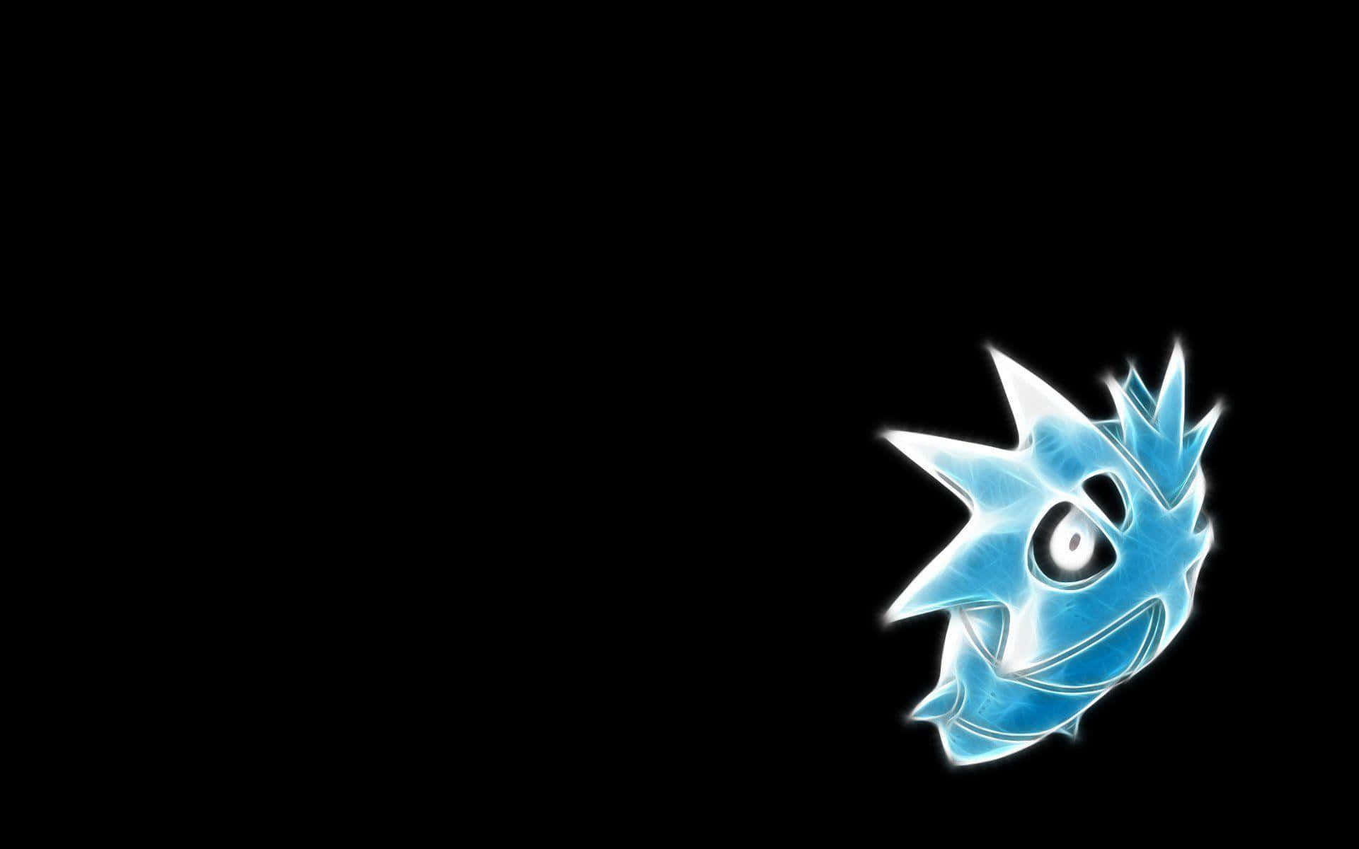 Pupitar, glowing blue, ice-type, Full HD Desktop Wallpaper