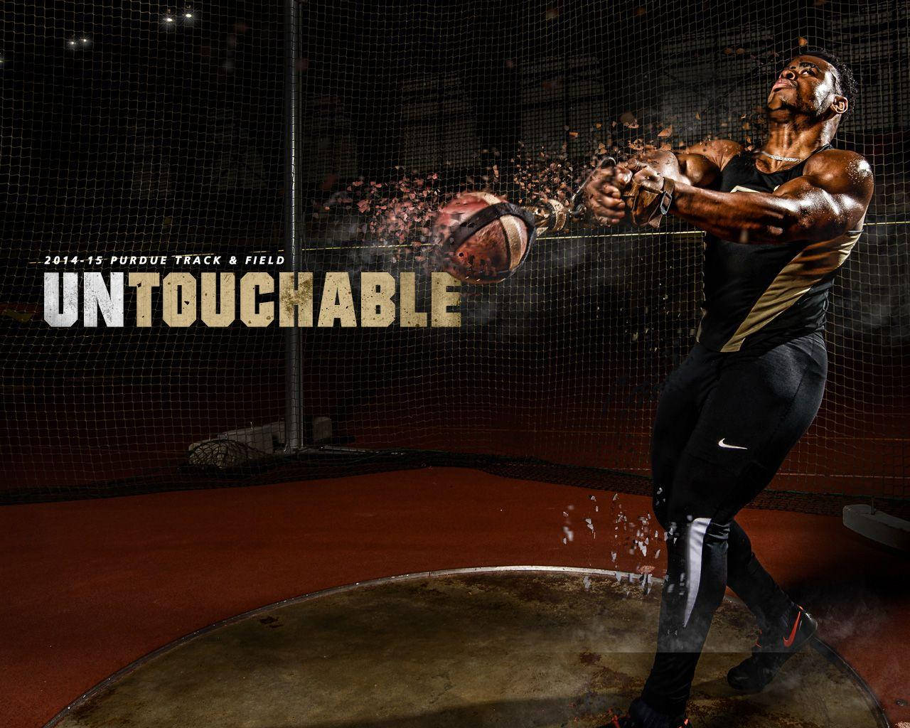 Purdue University, hammer throw, black and gold uniform, HD Desktop Wallpaper