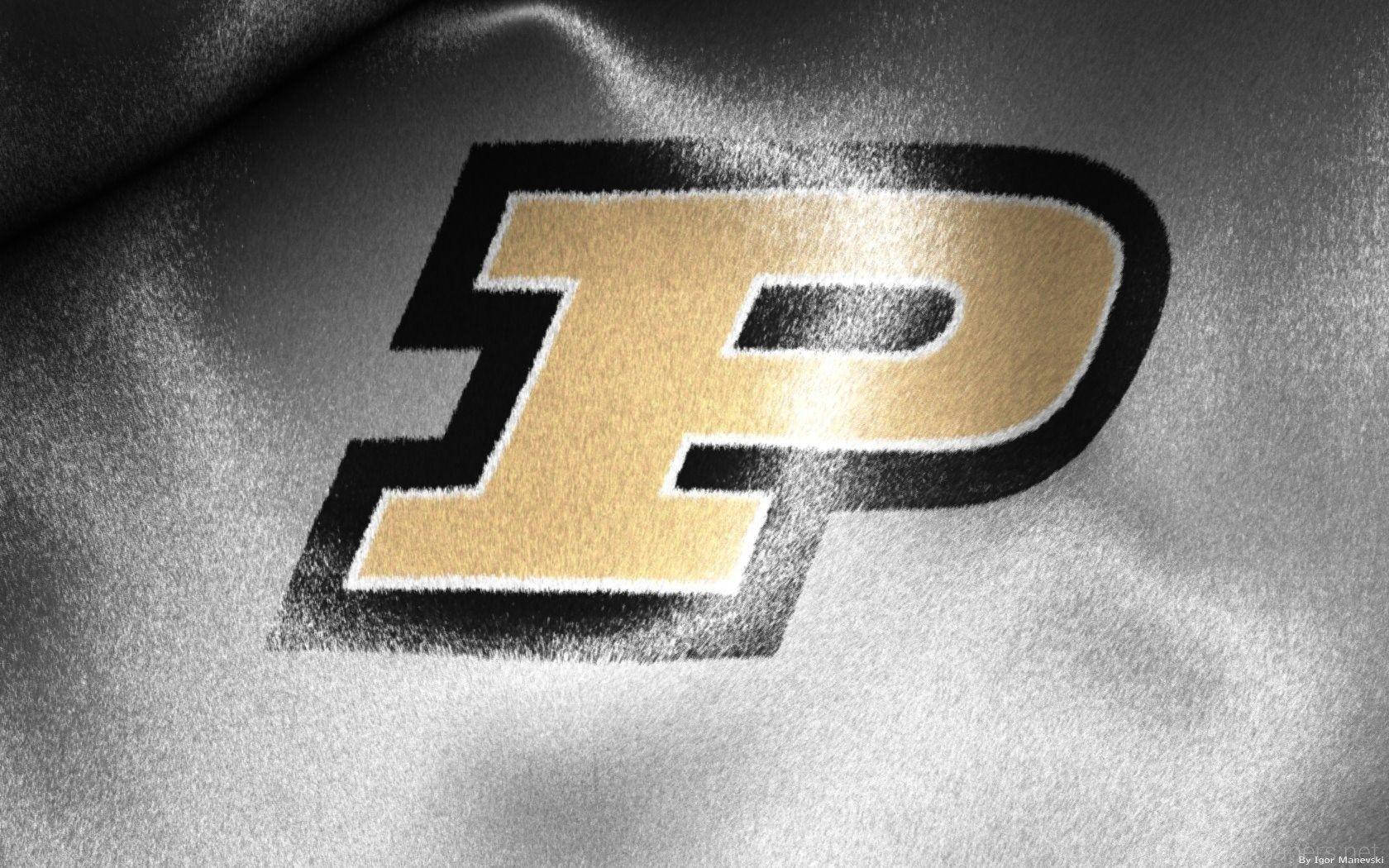 Purdue University, gold and black, P, HD Desktop Wallpaper
