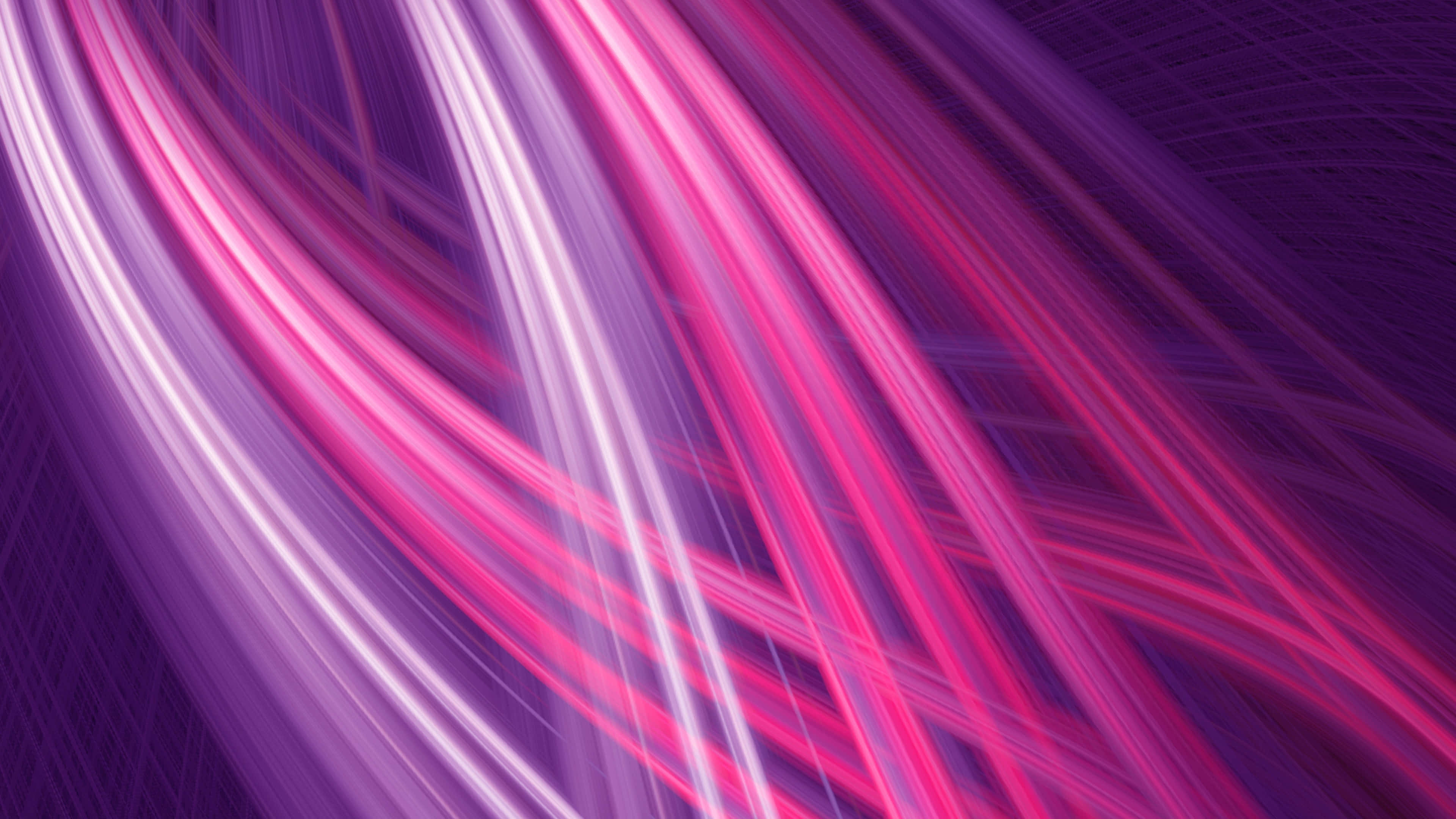 purple abstract, vibrant pink and purple light streaks, dark textured background, 4K Desktop Wallpaper