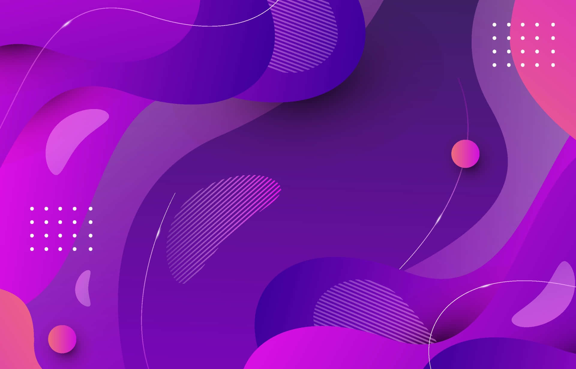 Vibrant Purple Abstract Art, purple, pink, Full HD Desktop Wallpaper