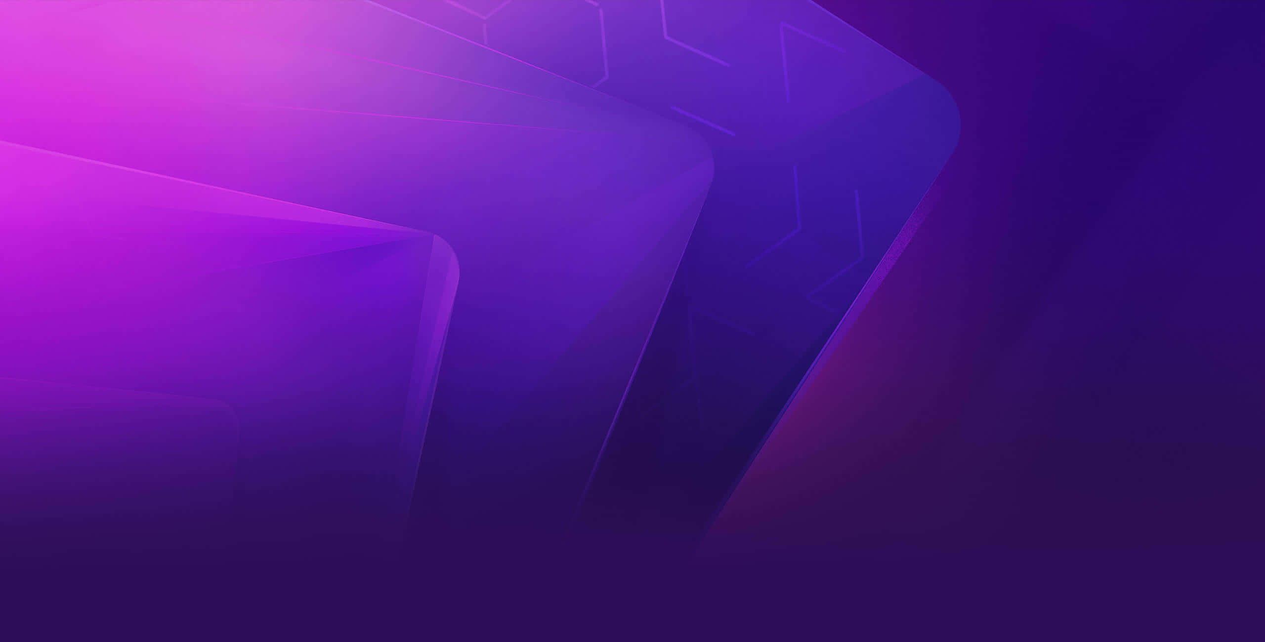 purple abstract, gradient purple hues, abstract geometric shapes, 2K Desktop Wallpaper
