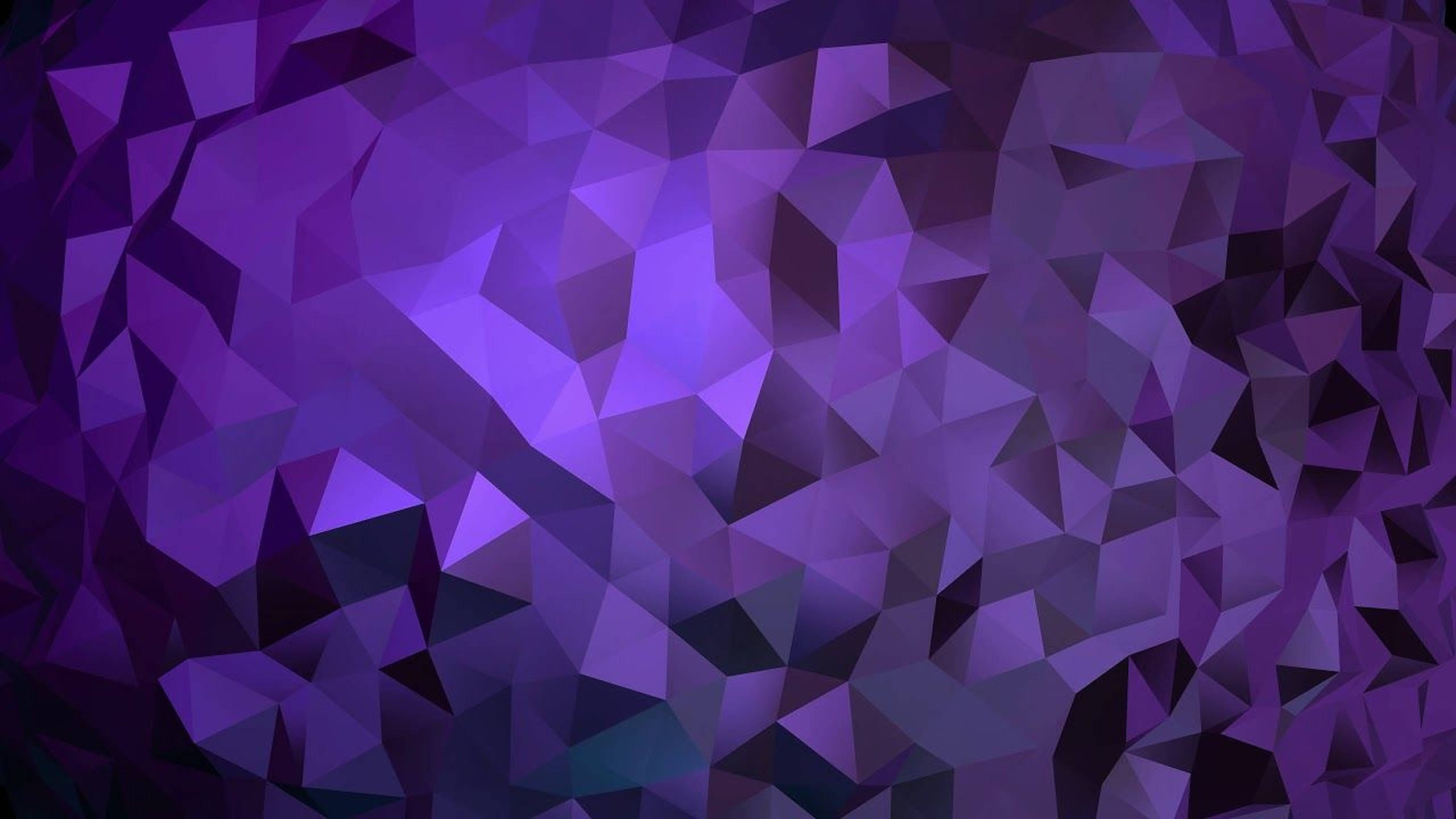 purple abstract geometric, interlocking purple triangles, low-poly texture, 2K Desktop Wallpaper