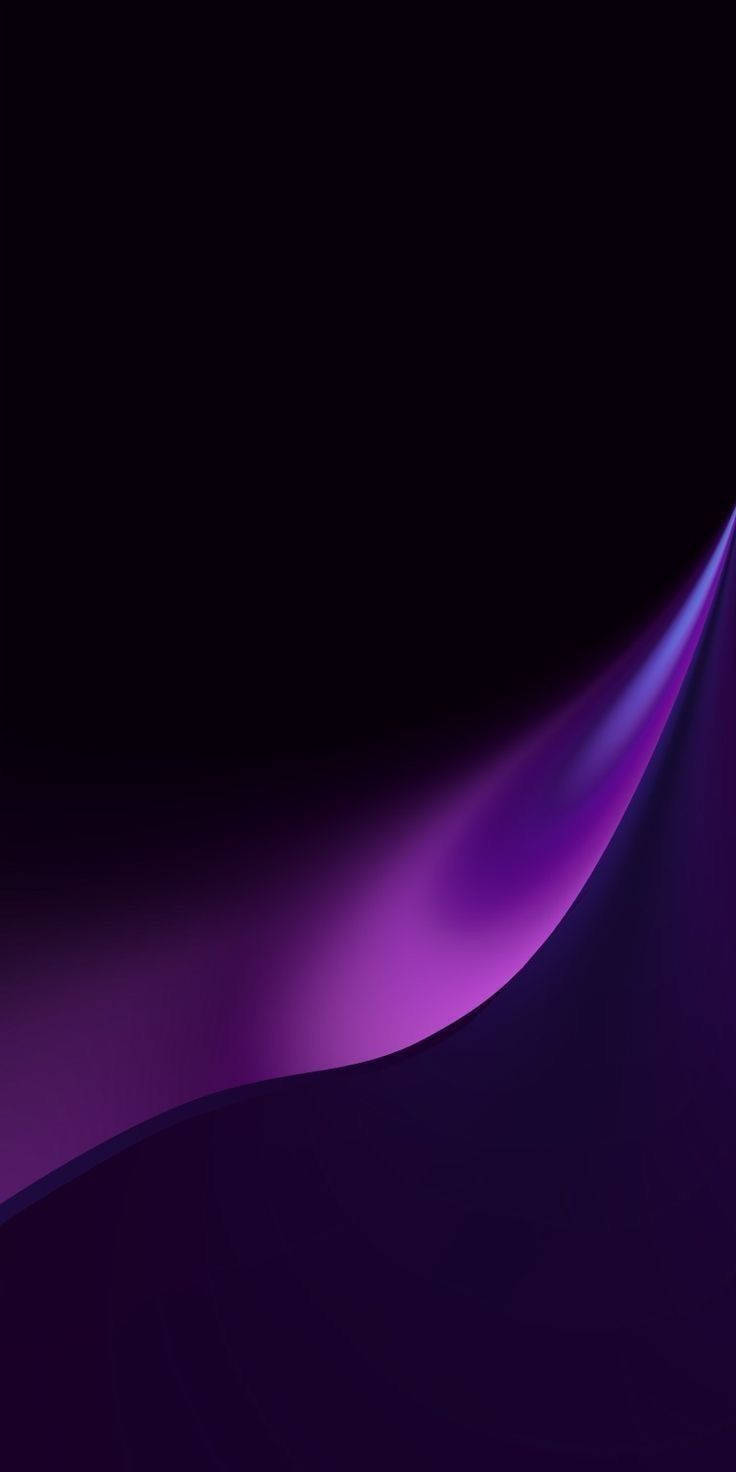 minimalist, black, purple, HD Phone Wallpaper
