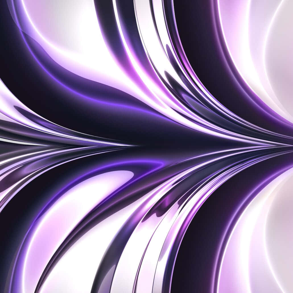 abstract purple and white swirls, metallic purple, white, SD Desktop Wallpaper