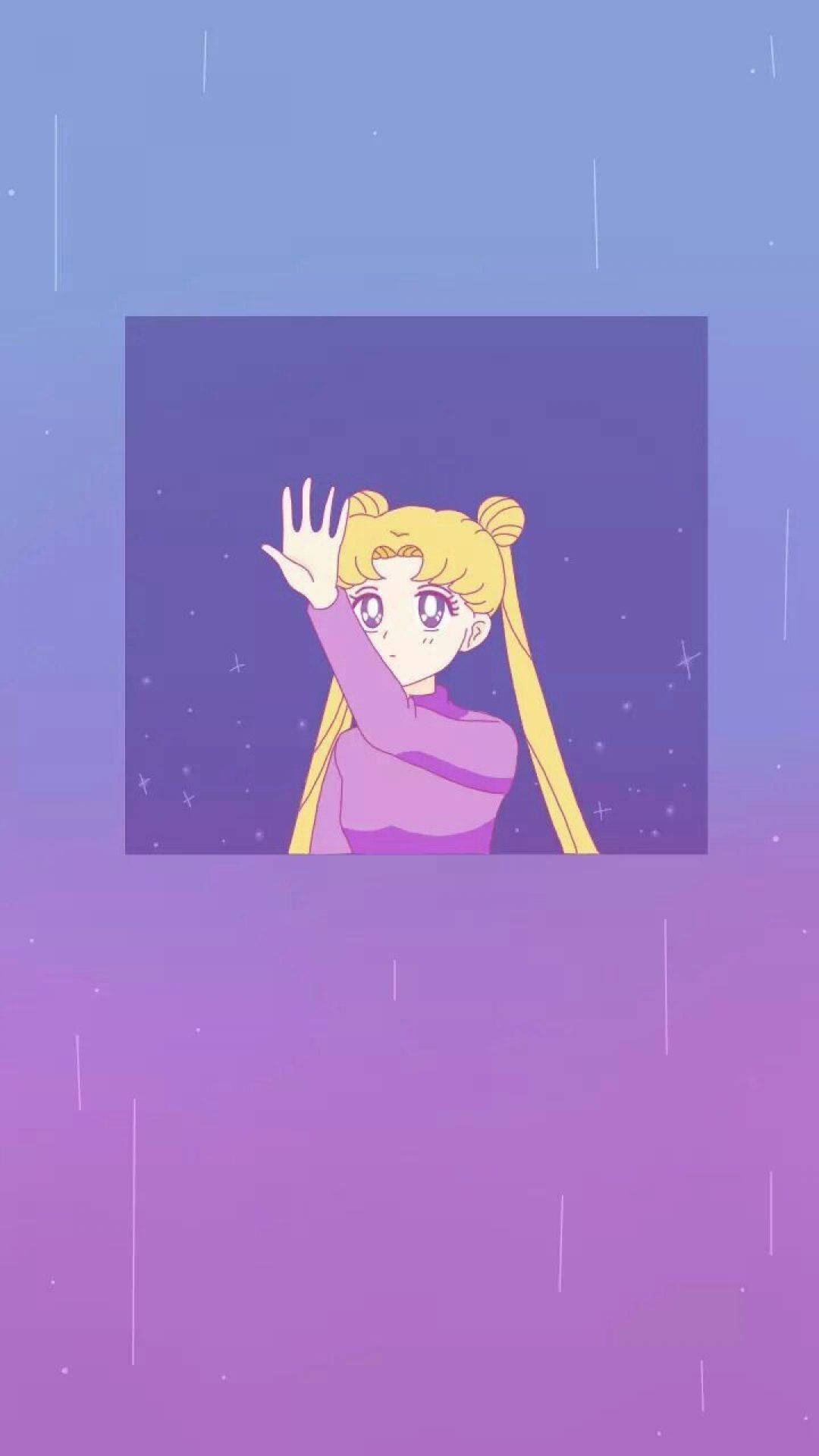 anime girl, blonde pigtails, window, Full HD Phone Wallpaper