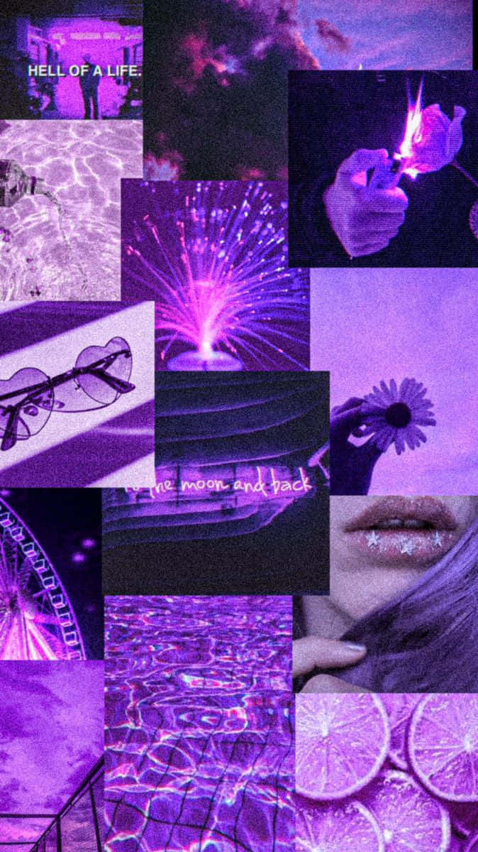vintage purple, surreal, moody, SD Phone Wallpaper