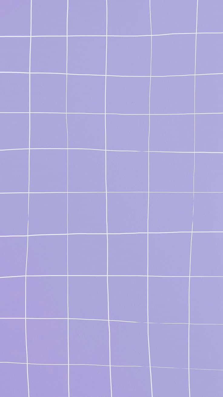 lavender, white grid lines, minimalist, HD Phone Wallpaper