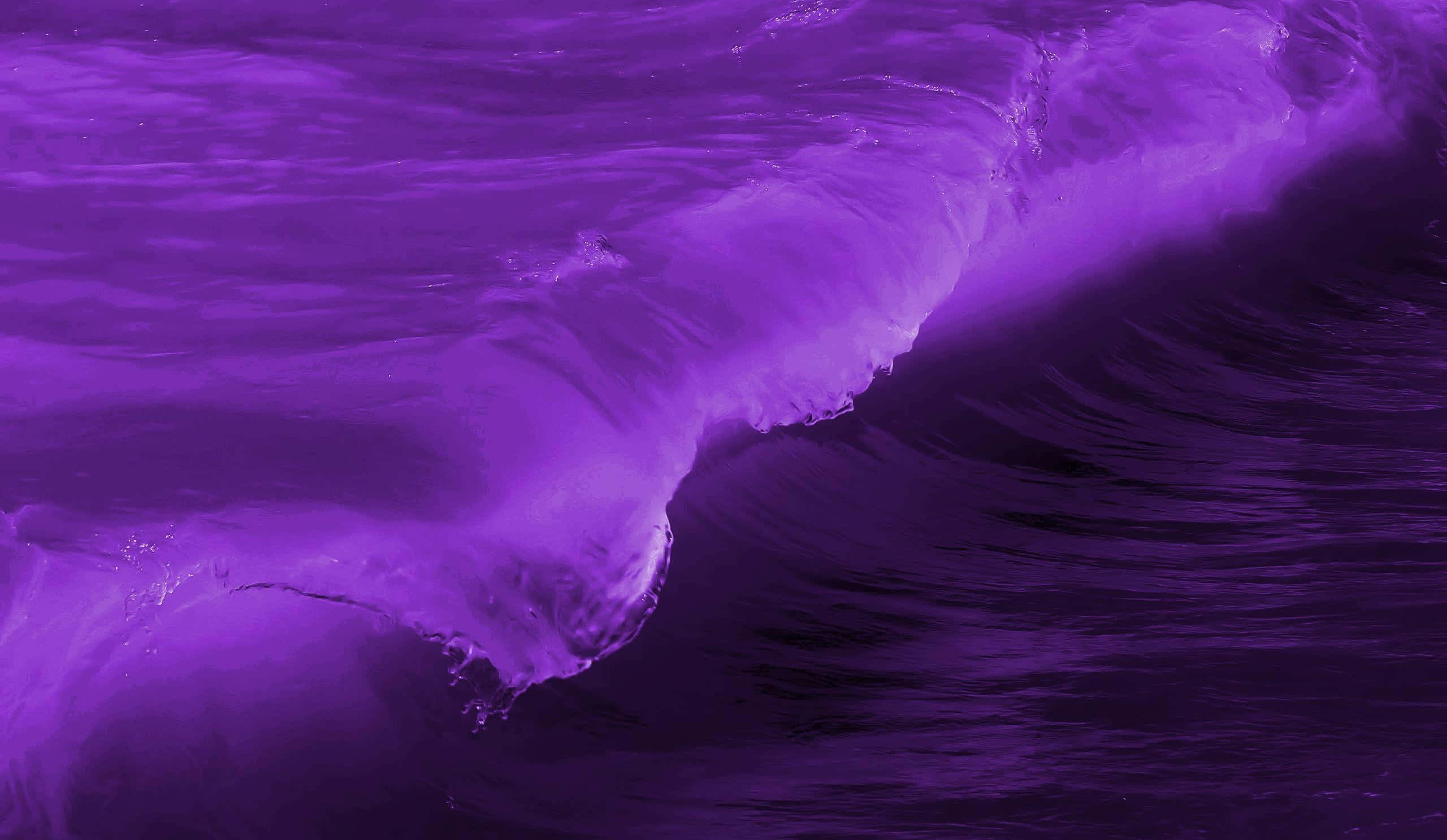 Purple Aesthetics Computer, vivid purple, frothy white, 2K Desktop Wallpaper