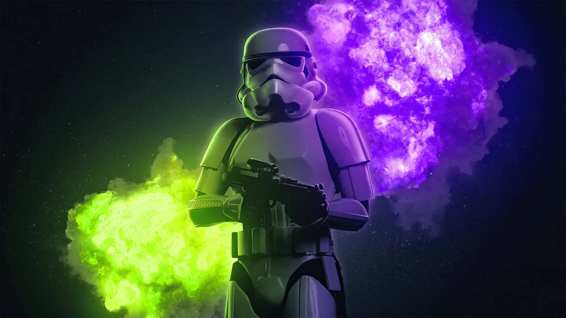 Purple And Green