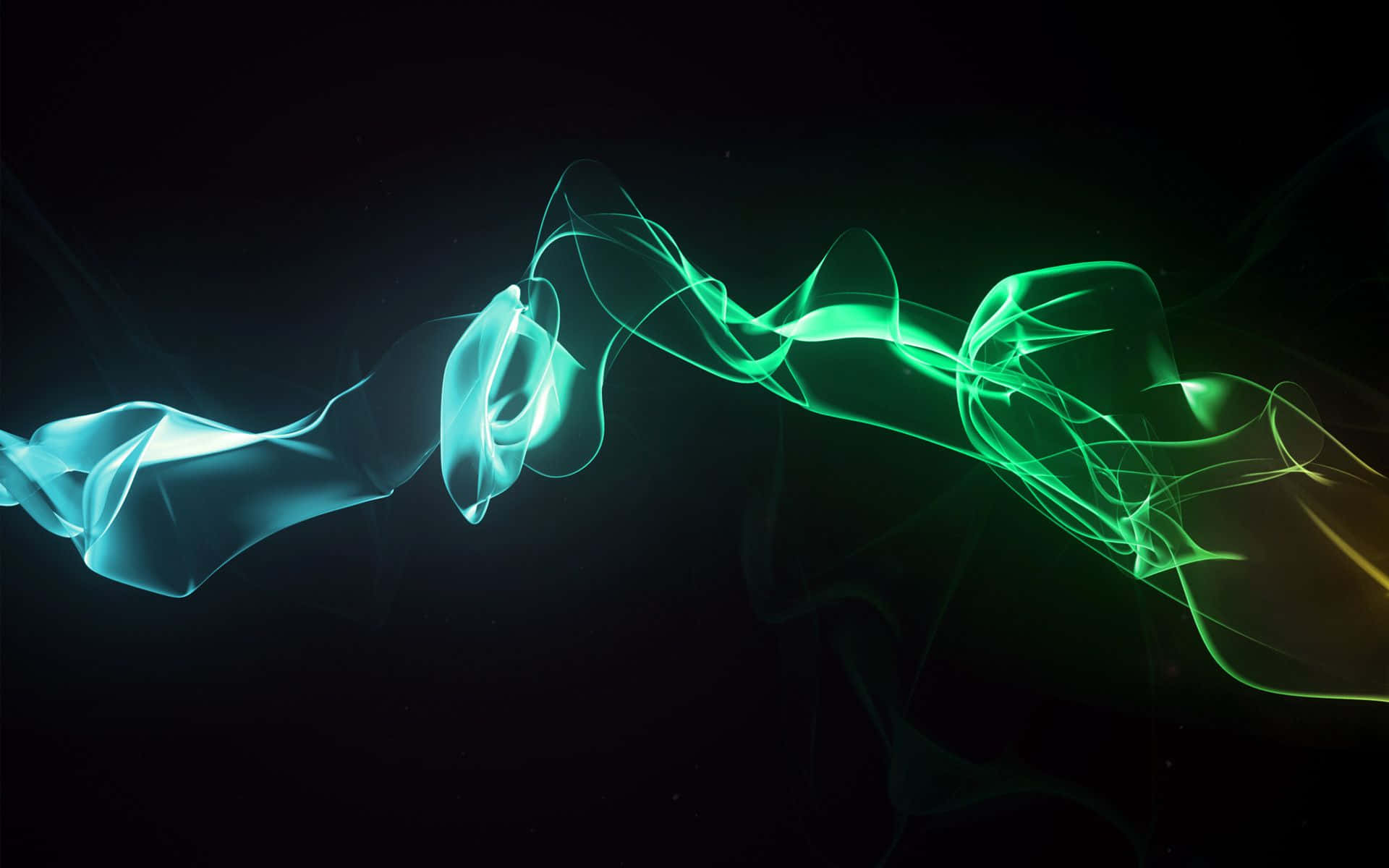 teal, green, energy streams, Full HD Desktop Wallpaper