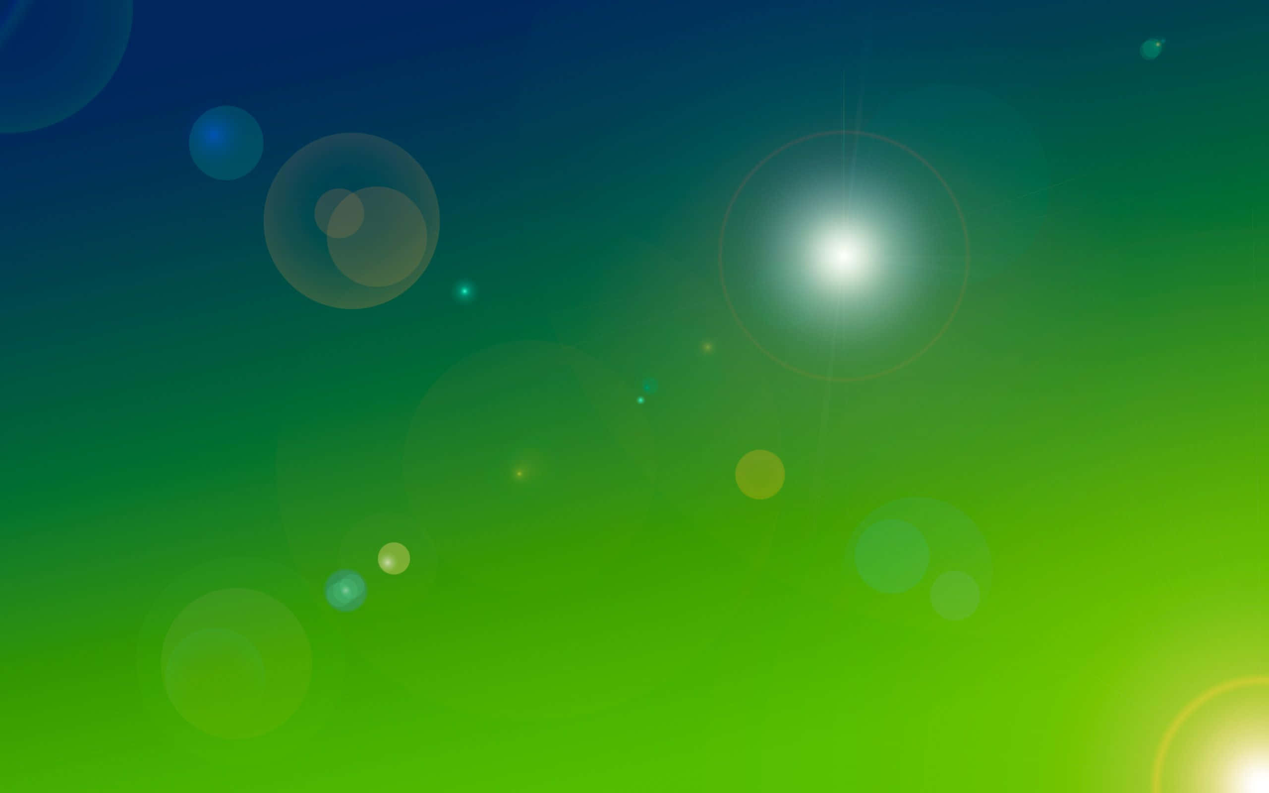 cool blue and green, deep blue, bright green, 2K Desktop Wallpaper
