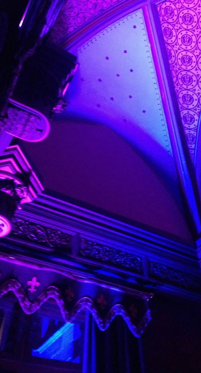 Purple Baddie, purple light, star patterns, HD Phone Wallpaper