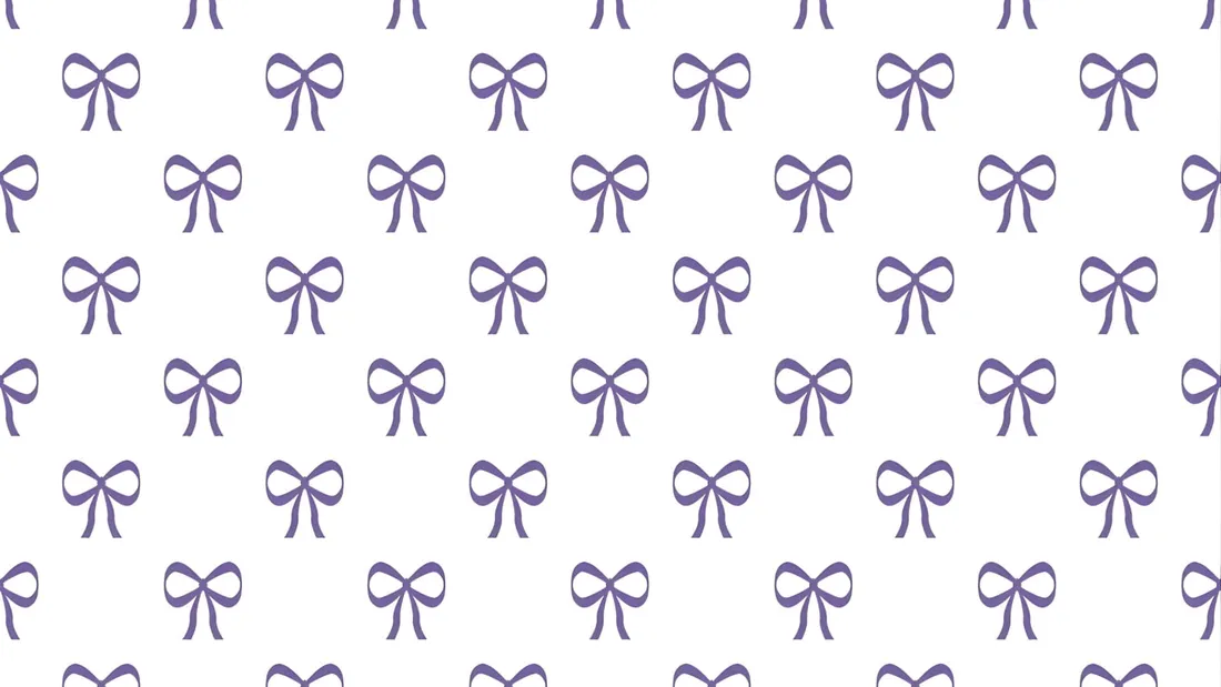 Purple Bow
