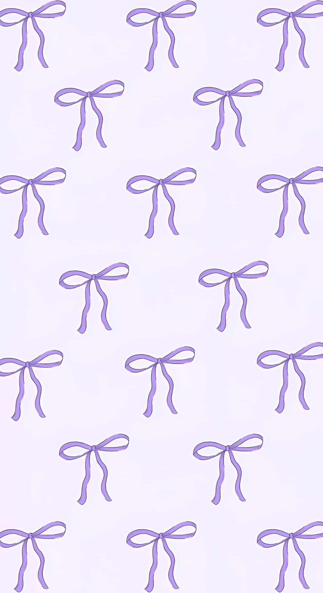 Purple Bow, lavender bows, soft pastel purple background, Full HD Phone Wallpaper