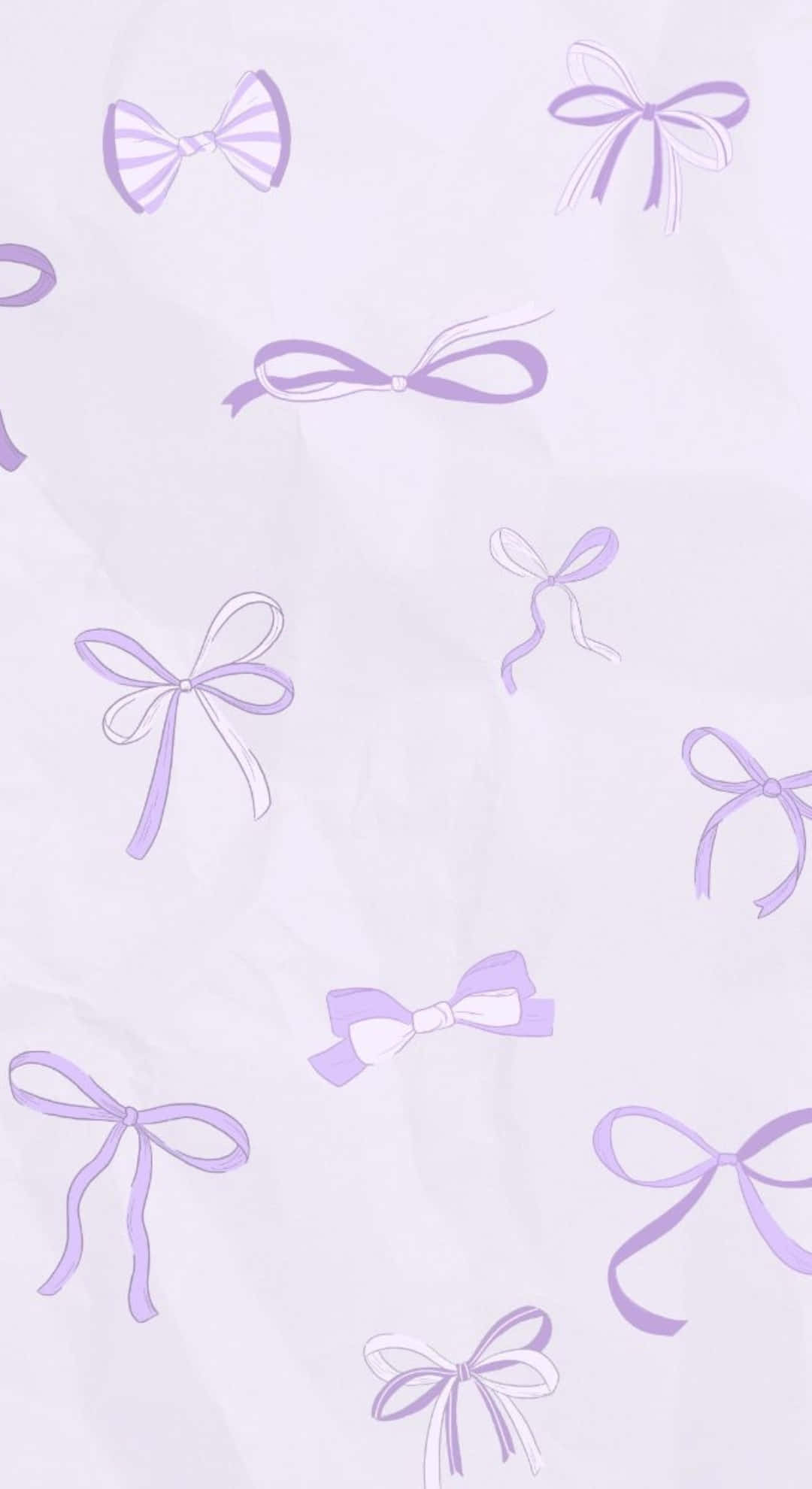 Purple Bow, lavender, illustrated bows, Full HD Phone Wallpaper