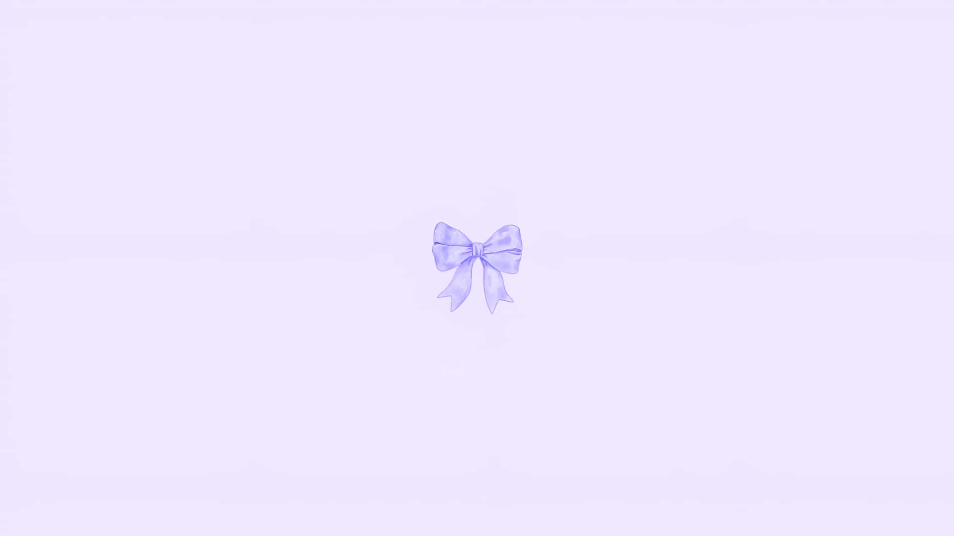 delicate purple aesthetic bow, lavender bow, soft folds, Full HD Desktop Wallpaper