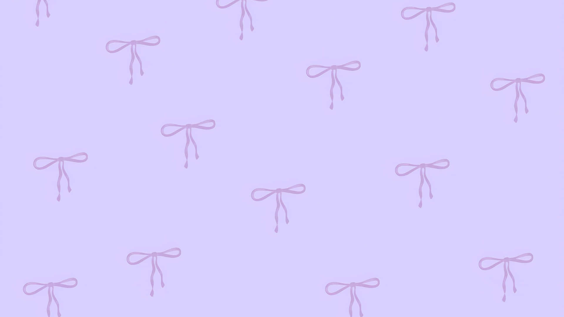 lavender, pink ribbon bow outlines, soft background, Full HD Desktop Wallpaper