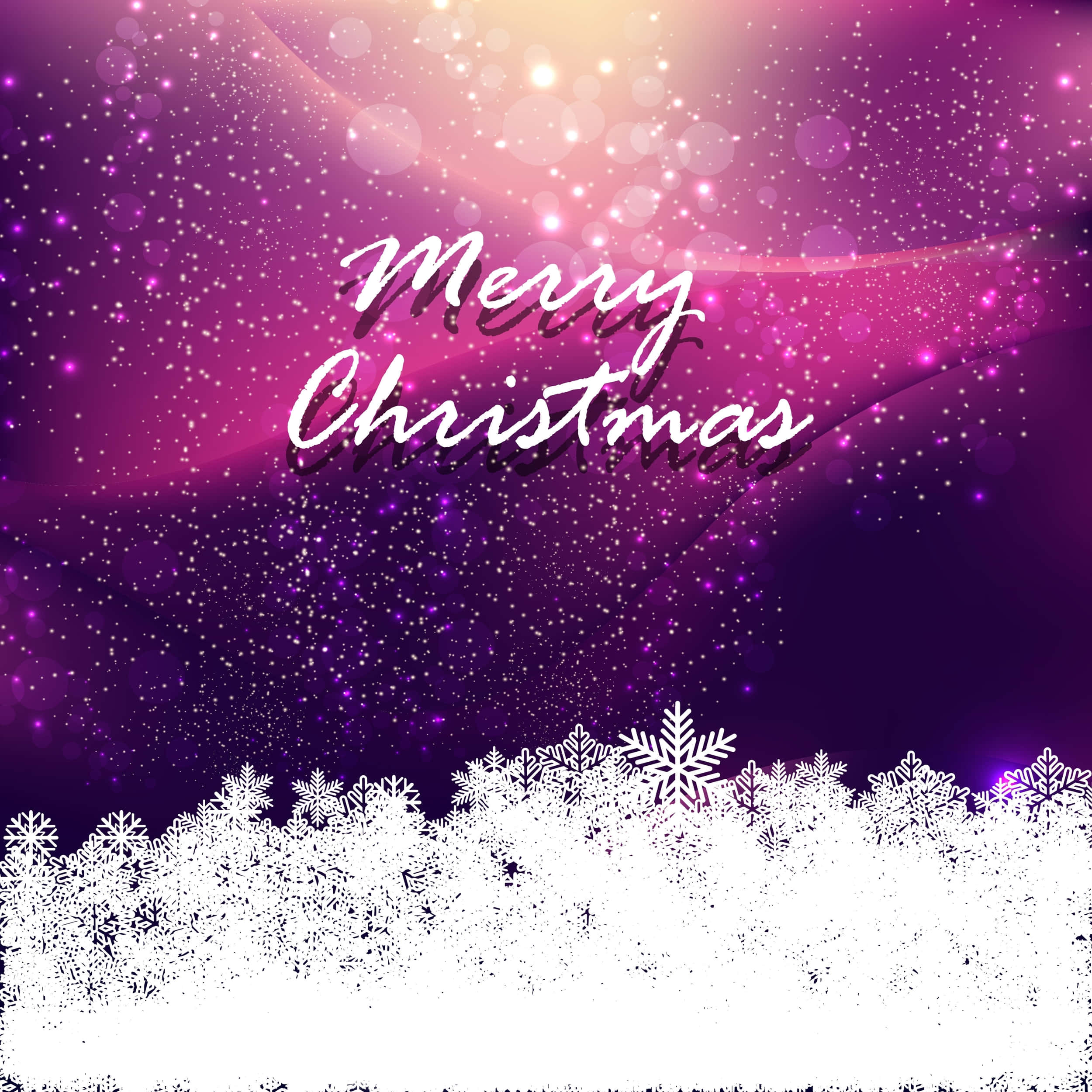 Purple Christmas, Merry Christmas, purple gradient, Full HD Desktop Wallpaper