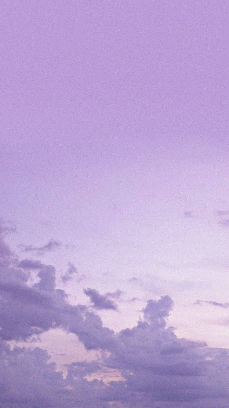 Purple Clouds, lavender clouds, twilight sky, HD Phone Wallpaper