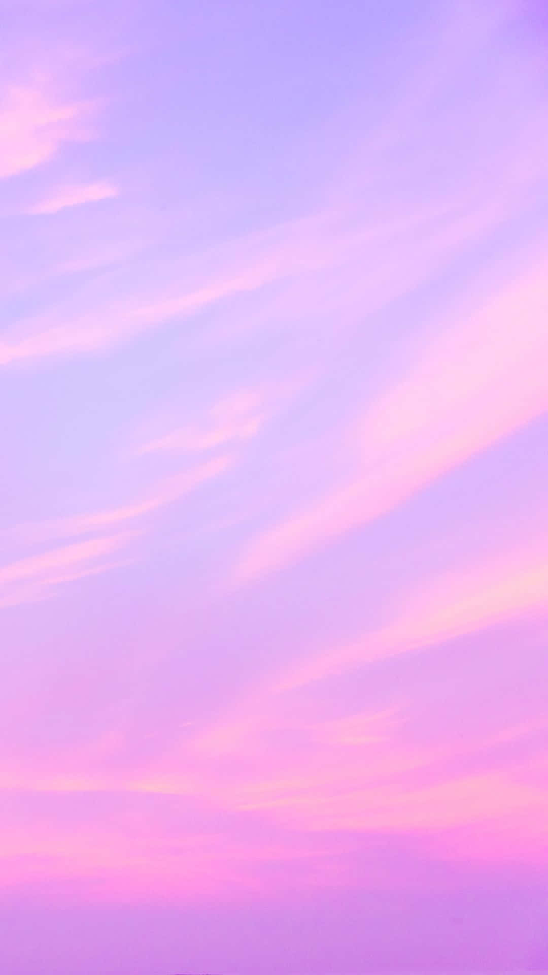 pastel pink, lavender, twilight sky, Full HD Phone Wallpaper