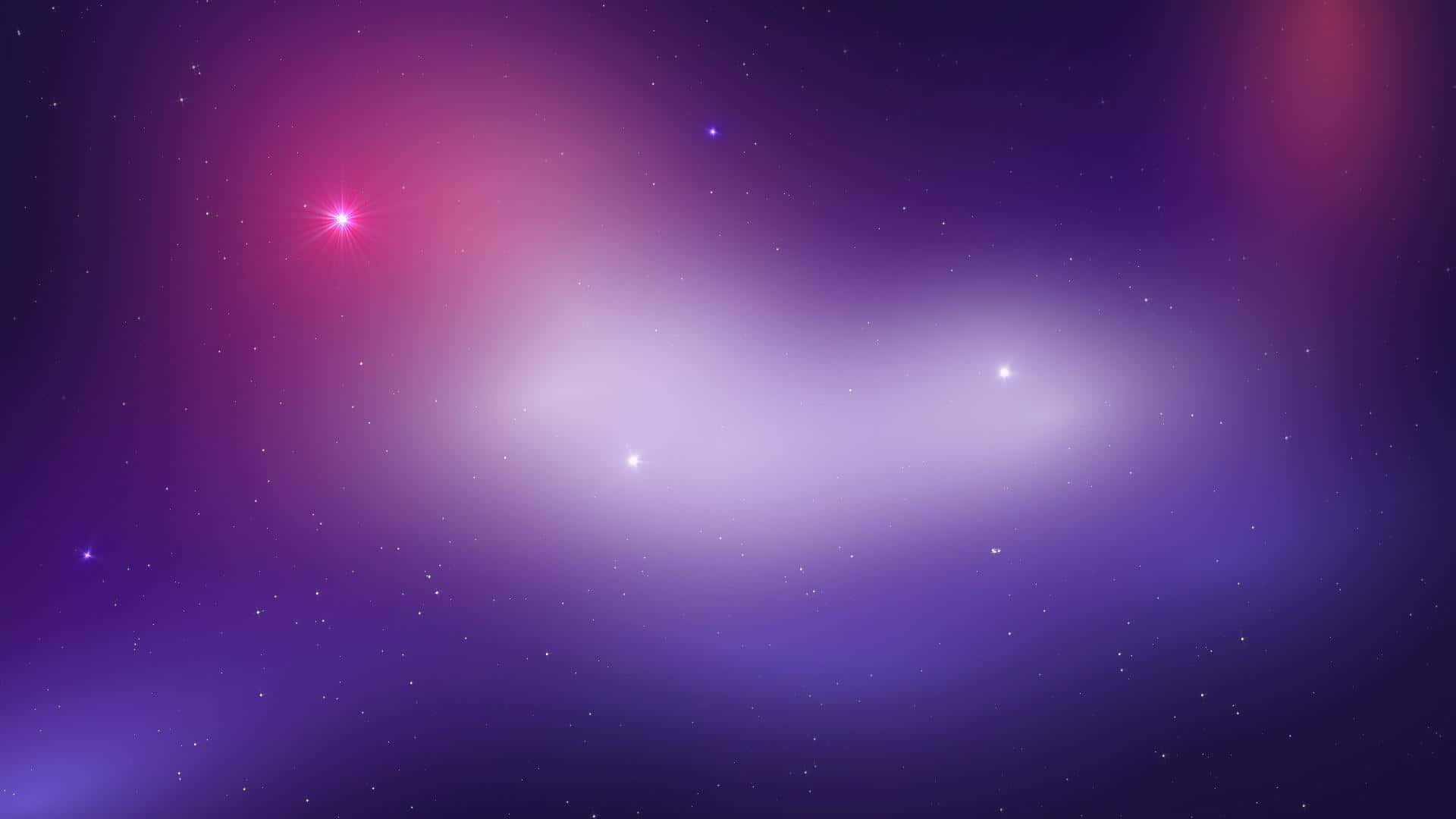 cosmic nebula, lavender, magenta, Full HD Desktop Wallpaper