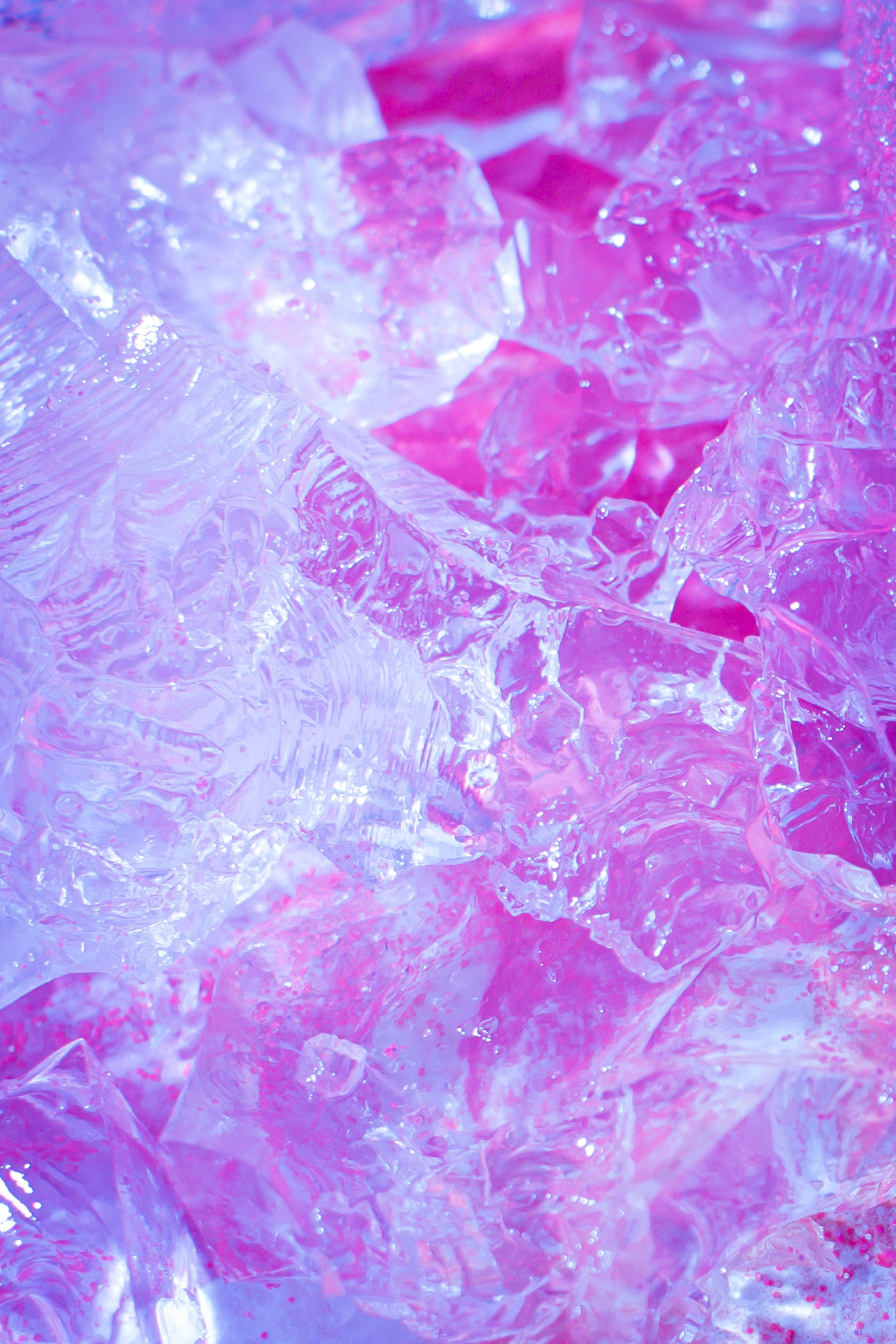 pink, purple, crystal, 4K Phone Wallpaper