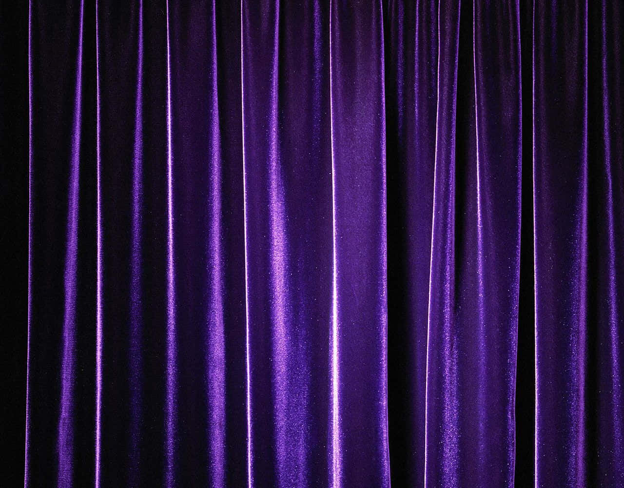 Purple Curtains, deep purple velvet curtains, dramatic vertical folds, HD Desktop Wallpaper
