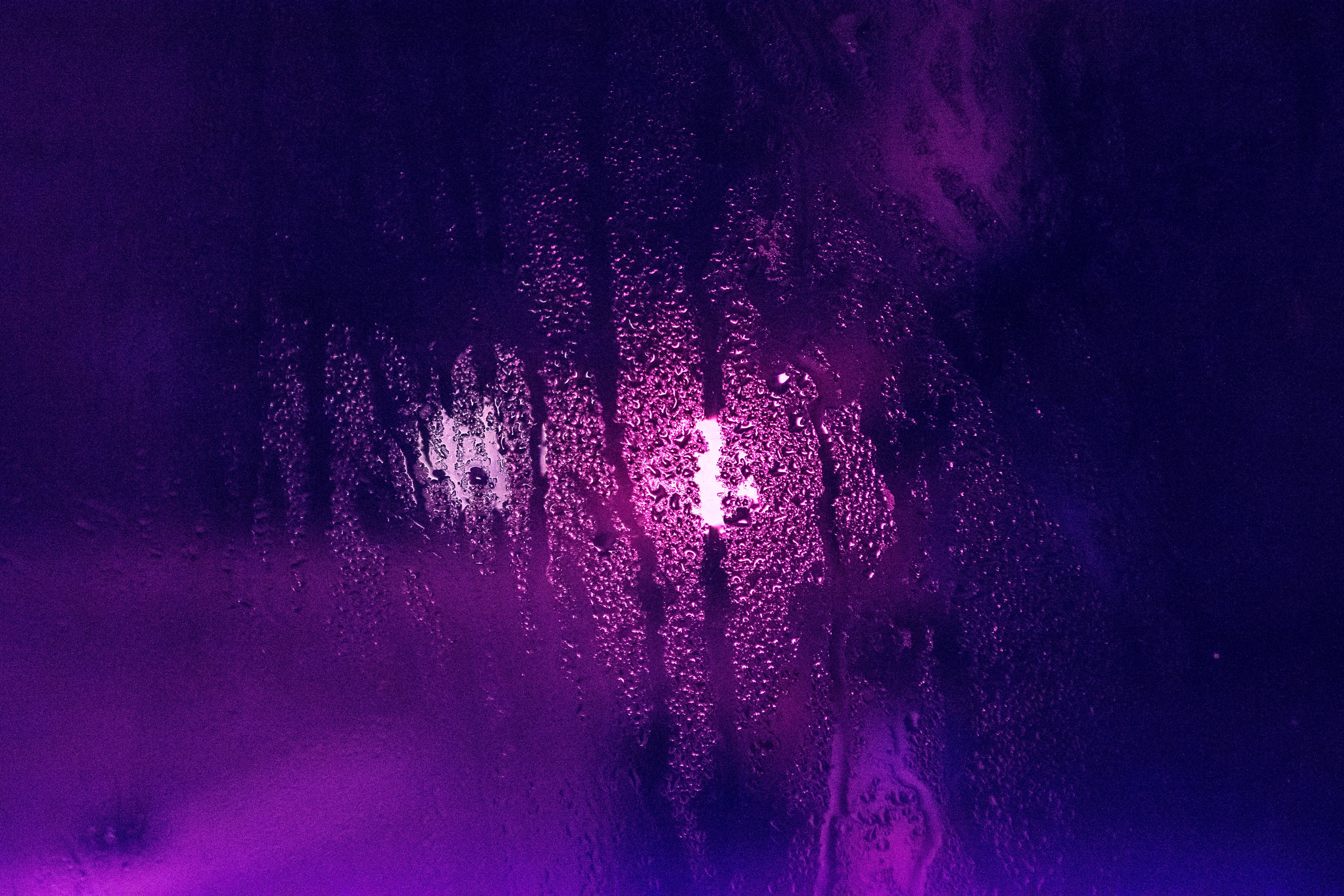 dark purple, vibrant purple, pink neon light, 5K Desktop Wallpaper