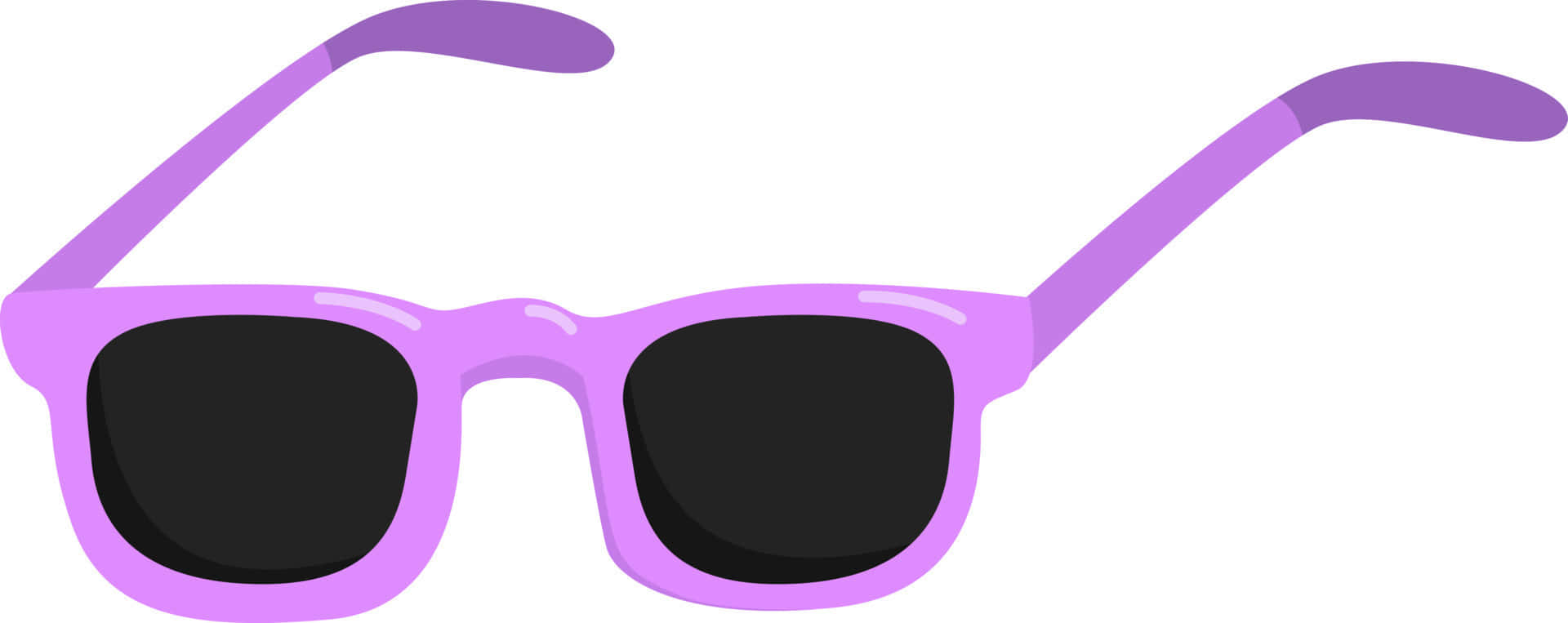 purple sunglasses, black lenses, curved arms, Full HD Desktop Wallpaper