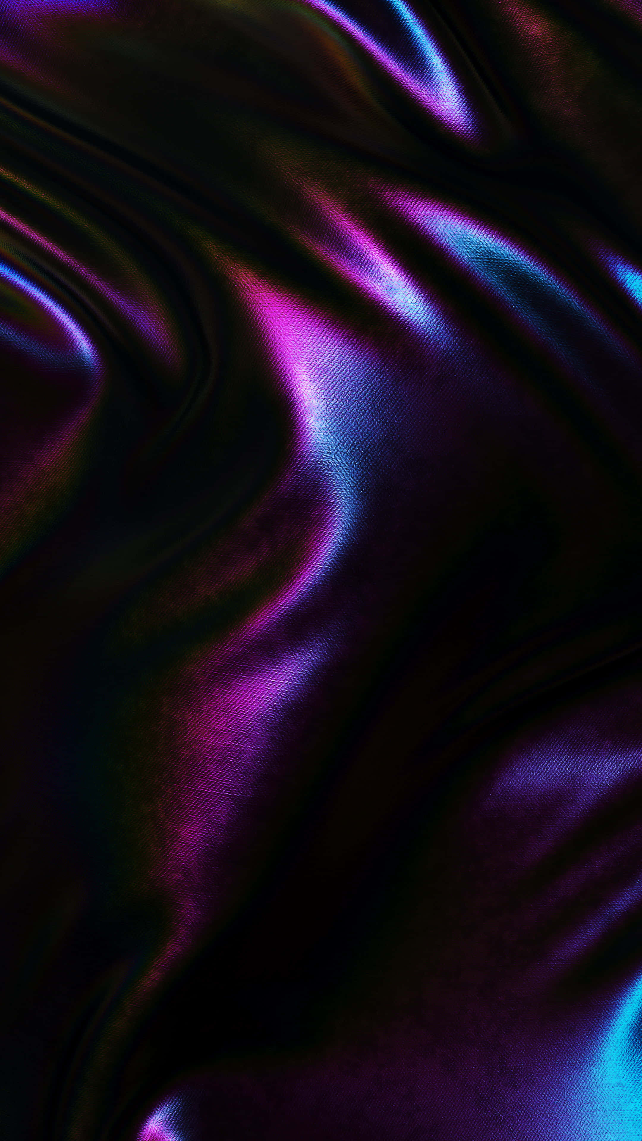 purple fabrics, glossy black fabric, vibrant purple, 4K Phone Wallpaper