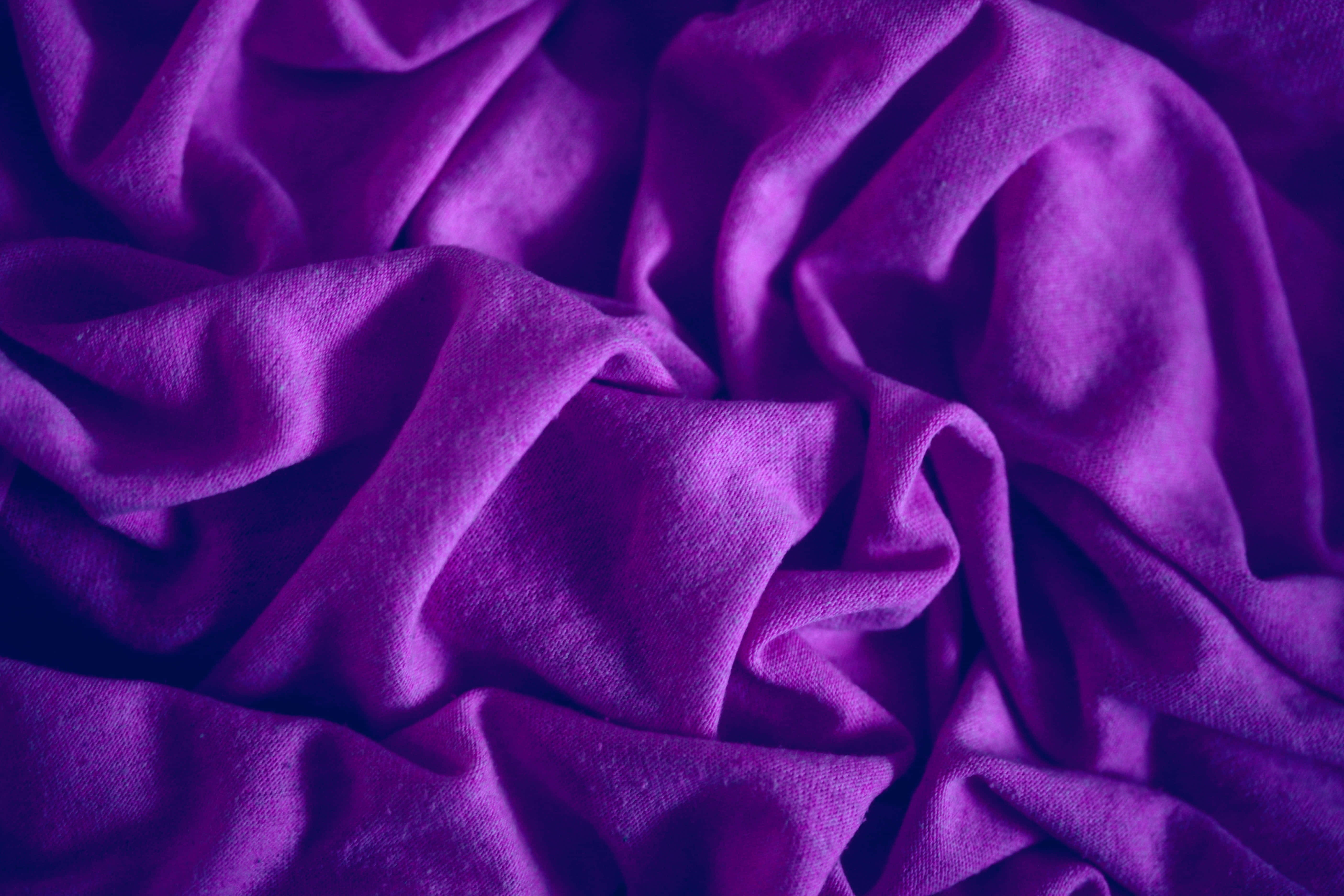Purple Fabrics, 5616 x 3744, rich purple fabric, 5K Desktop Wallpaper