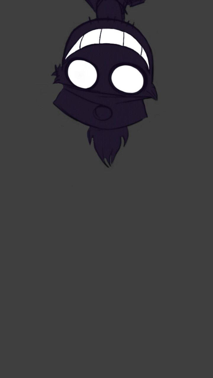 Purple Guy, dark purple, glowing white eyes, HD Phone Wallpaper