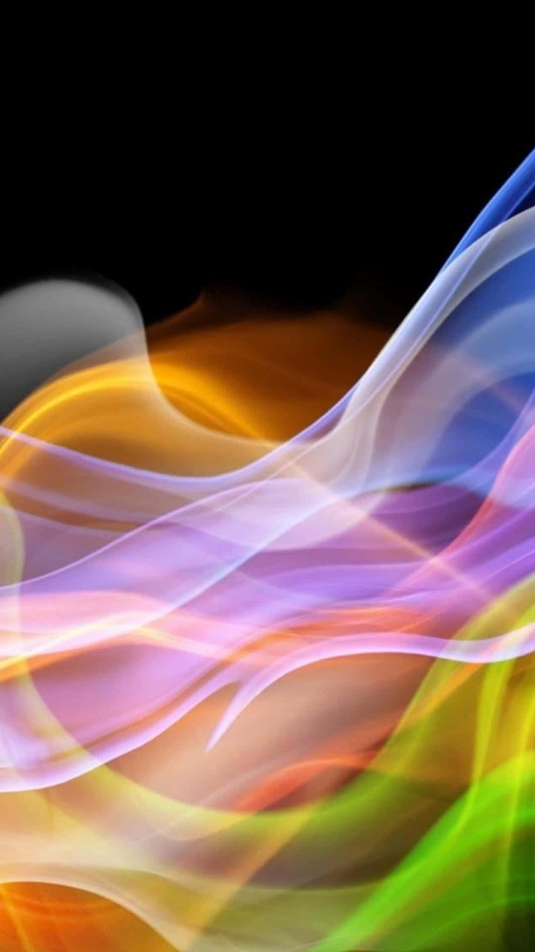 Purple Haze, 1080 x 1920, rainbow-colored smoke, Full HD Phone Wallpaper