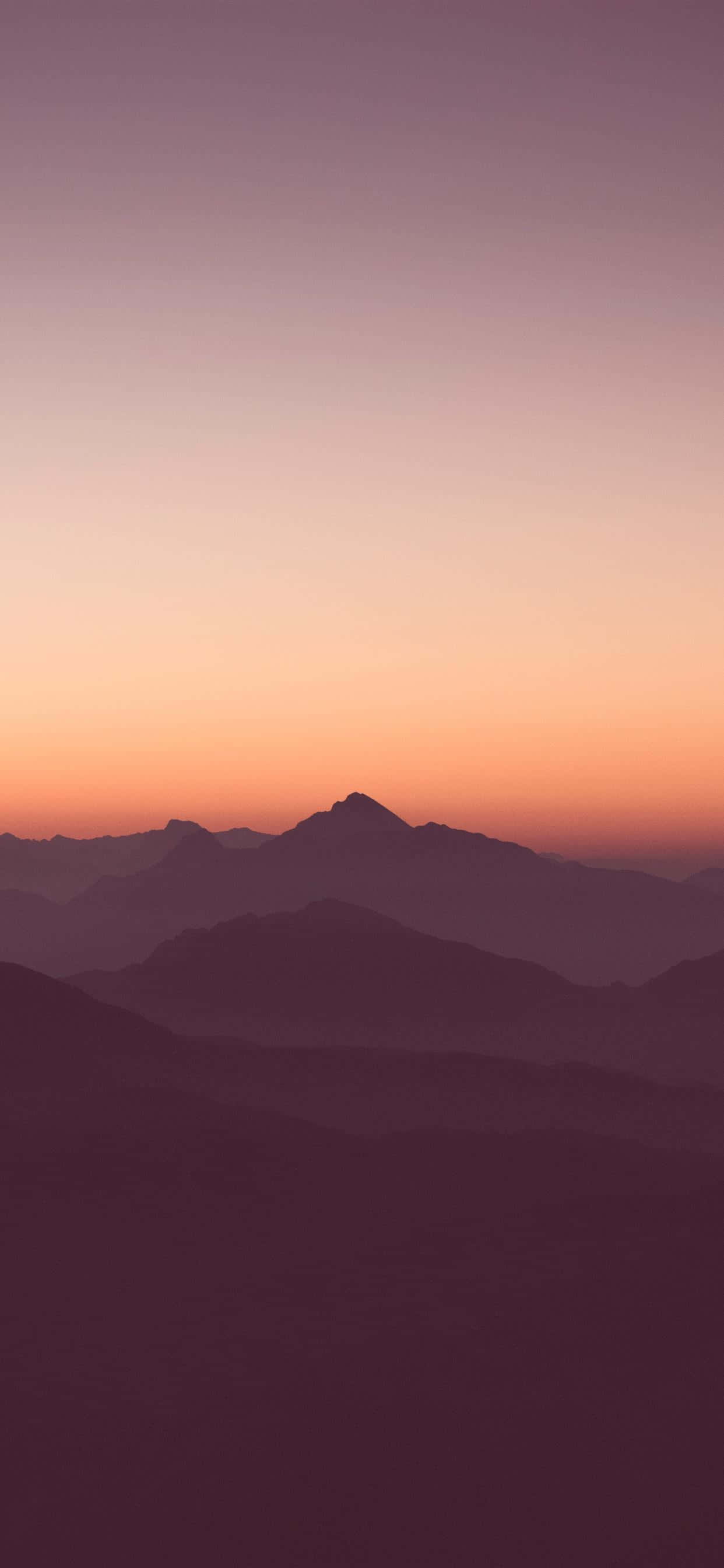 Purple Haze, deep purple, soft orange, 2K Phone Wallpaper