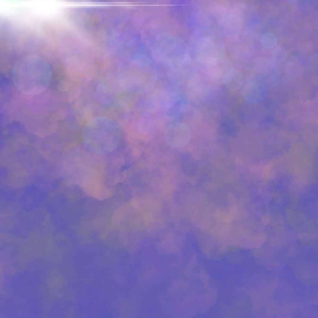 Purple Haze Nebula, soft purple, blue bokeh lights, SD Desktop Wallpaper
