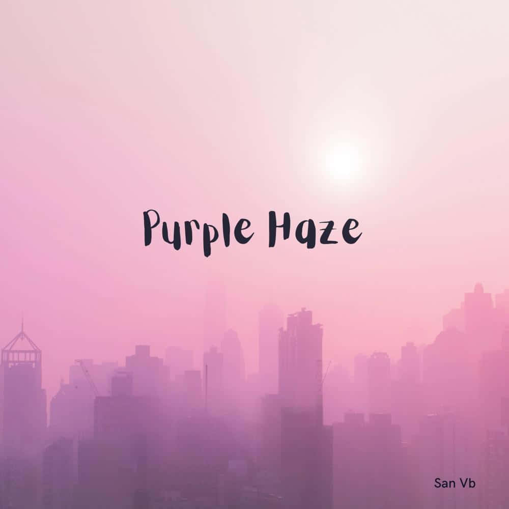 Purple Haze, city skyline, soft pink and purple light, SD Desktop Wallpaper
