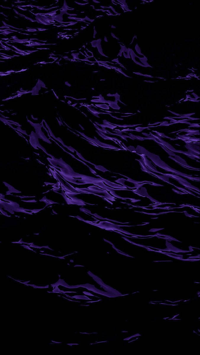 purple, black, liquid ripples, SD Phone Wallpaper