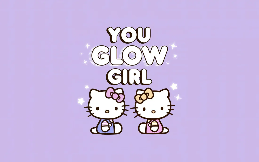 Purple Hello Kitty