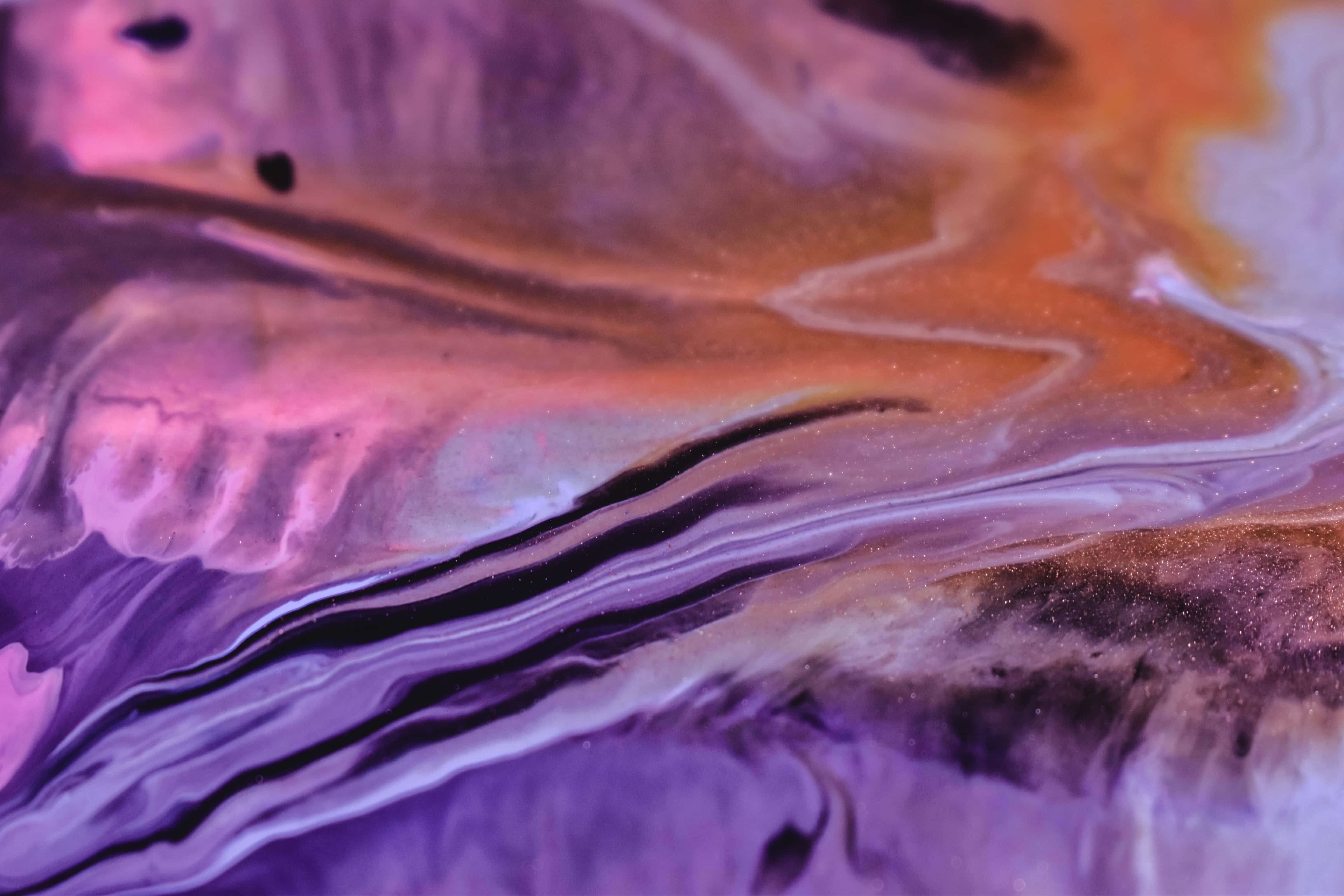 Purple Ink, 4608 x 3072, purple, 4K Desktop Wallpaper