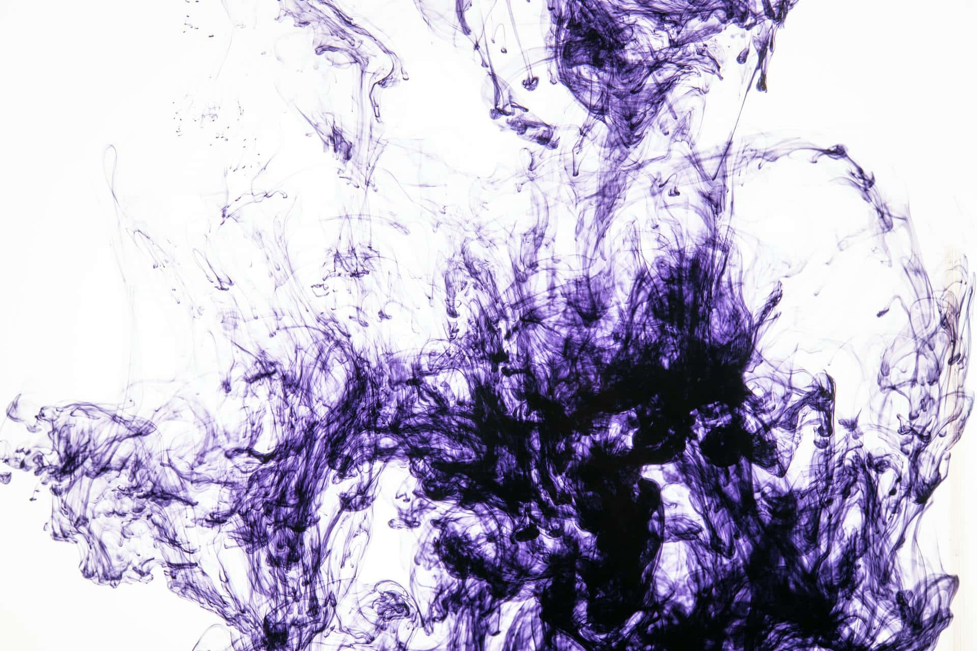 Purple Ink, vivid purple ink, abstract fluid motion, Full HD Desktop Wallpaper