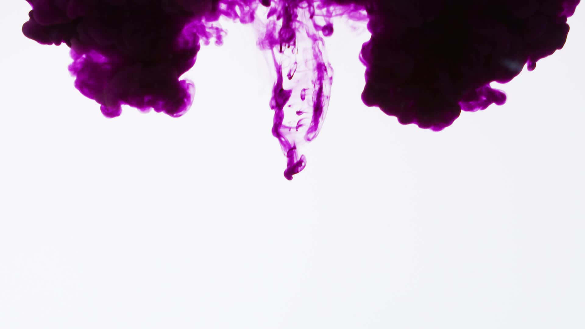 Purple Ink, vivid purple ink, stark white background, Full HD Desktop Wallpaper